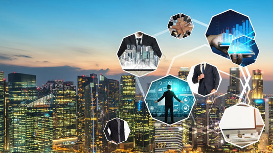 擁有權(quán)力自信的Pose商業(yè)團(tuán)隊(duì)的摘要搜索引擎優(yōu)化與商業(yè)管理